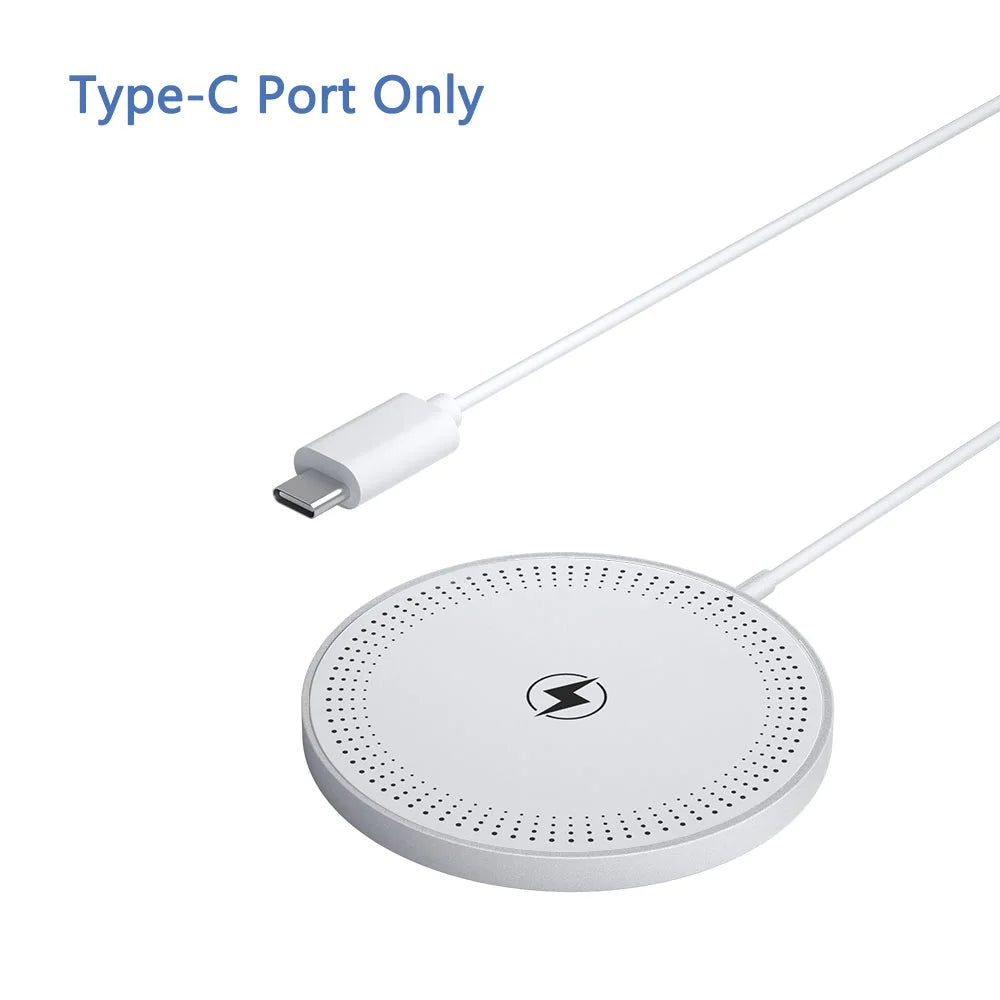 15W Magnetic Wireless Chargers Fast Charging for iPhone 14 13 12 Pro Max PD Fast Charging For Xiaomi Pad Adapter