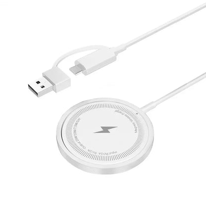 15W Magnetic Wireless Chargers Fast Charging for iPhone 14 13 12 Pro Max PD Fast Charging For Xiaomi Pad Adapter